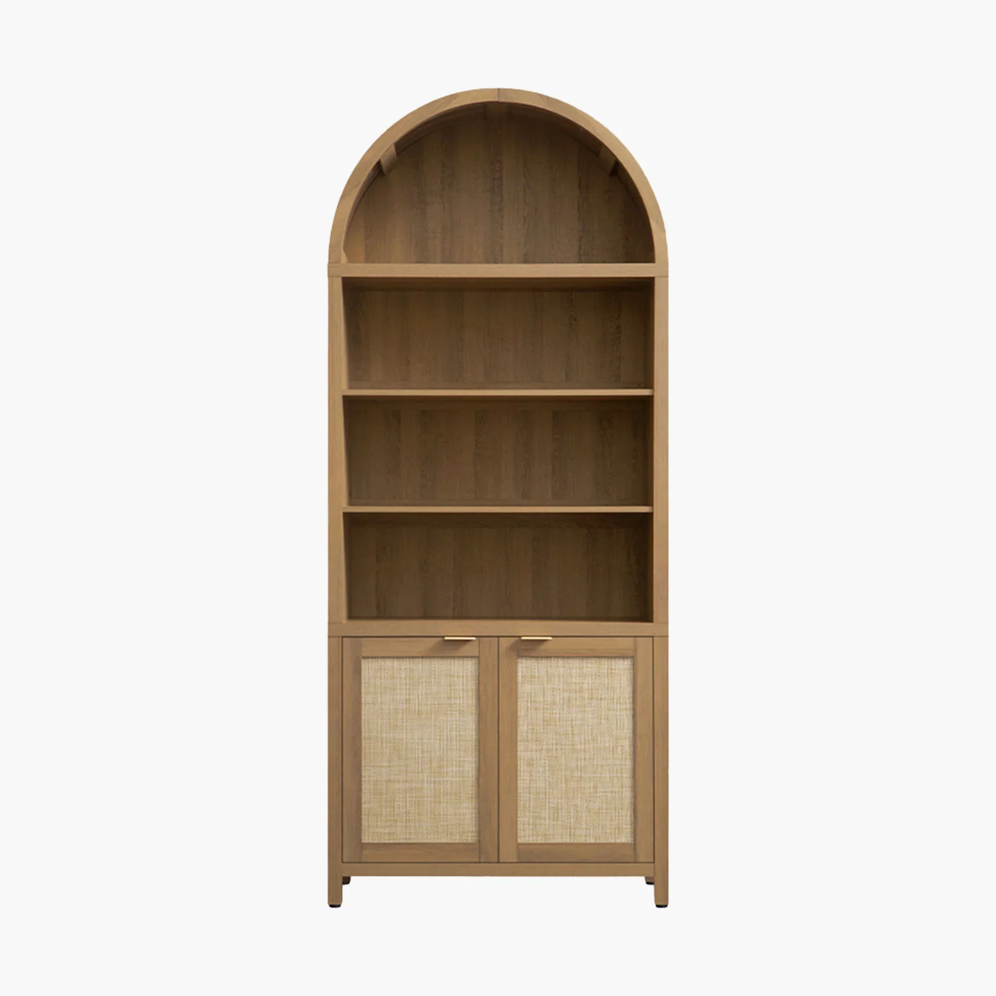 Savanna Arched Bookcase, 84.2Inch Height | SICOTAS