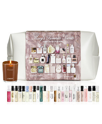 Macy's 26-Pc. For Her Fragrance Sampler Set | Macy's