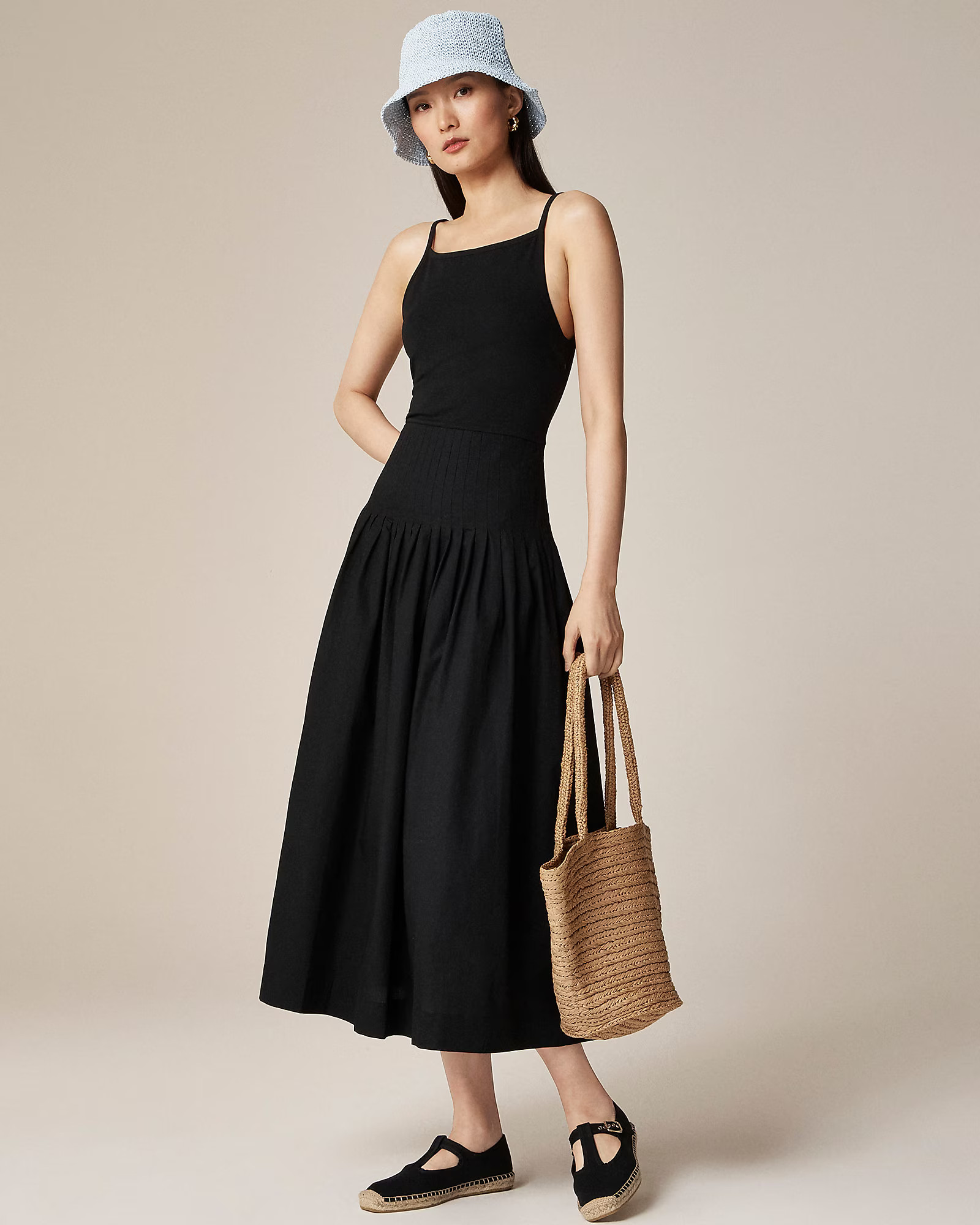 Pintuck mixy dress | J. Crew US