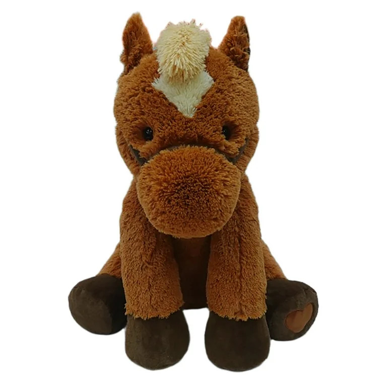 Jumbo Horse Plush, Brown, 25", Valentine's Day by Way To Celebrate | Walmart (US)
