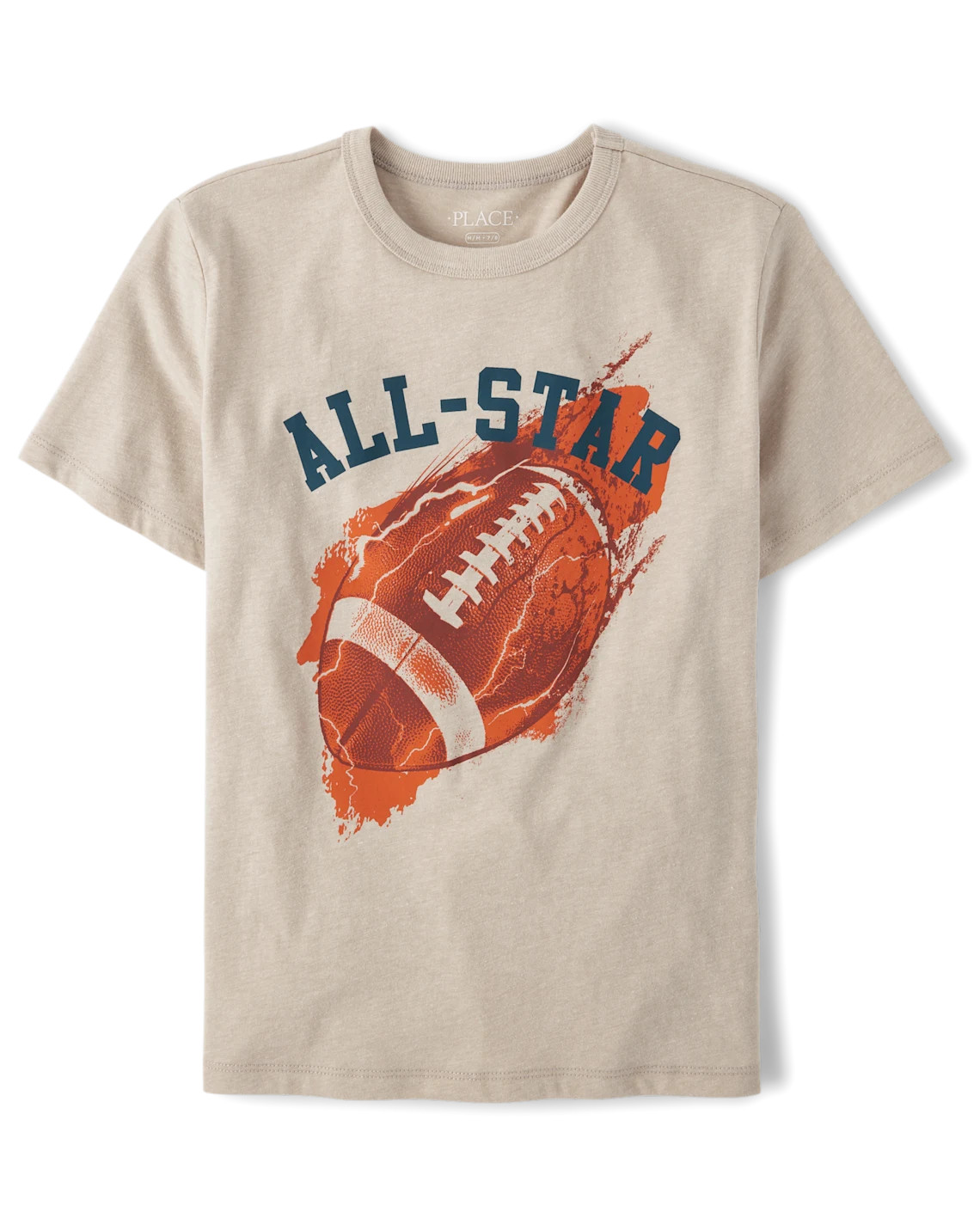 Boys Football All-Star Graphic Tee - brown | The Children's Place