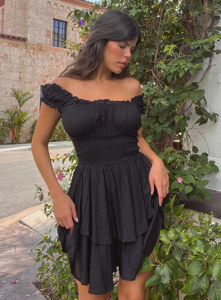 The Love Galore Romper Black | Princess Polly US