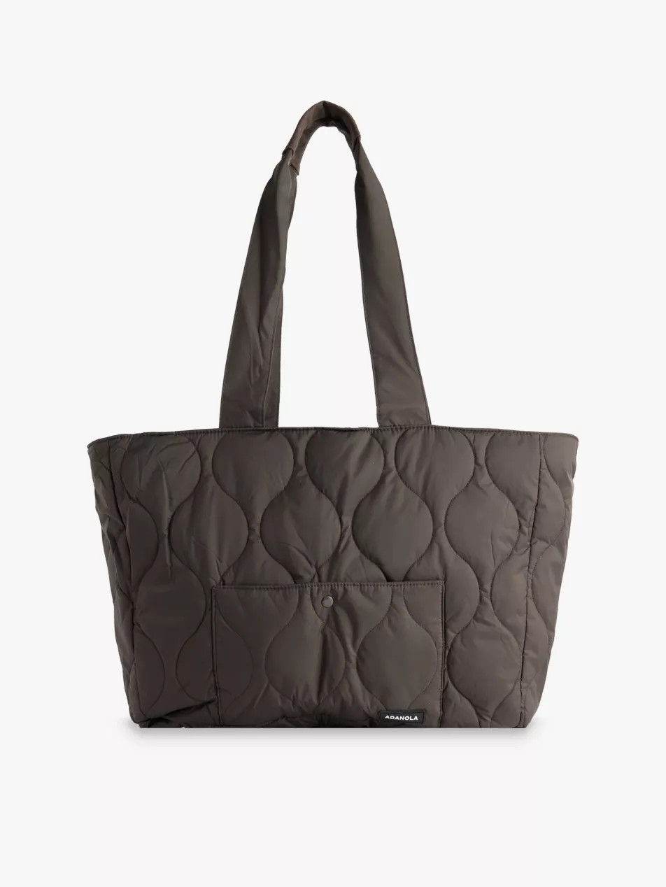 Quilted recycled-nylon shell tote bag | Selfridges