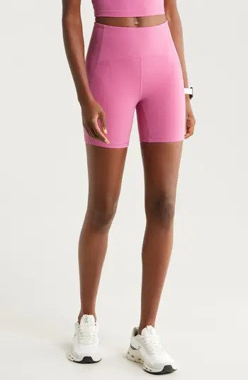 Zella Studio Luxe Pocket Bike Shorts | Nordstrom | Nordstrom