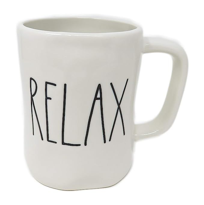 Rae Dunn/Magenta Relax Mug in Large Letters | Amazon (US)