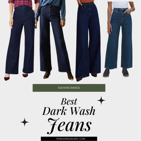 Best dark wash jeans to elevate your looks

CLASSY CASUAL STYLE | ESSENTIALS

#LTKMostLoved #LTKstyletip