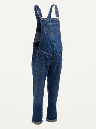 Maternity Side-Panel Jean Overalls | Old Navy (US)