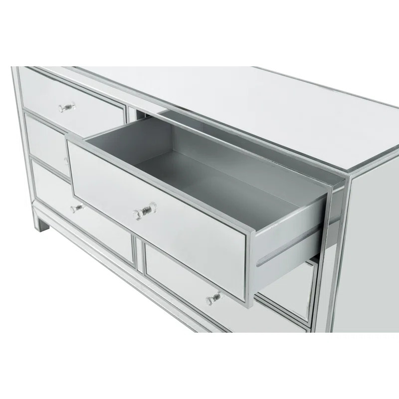 Cain 6 Drawer 60'' W Double Dresser | Wayfair North America