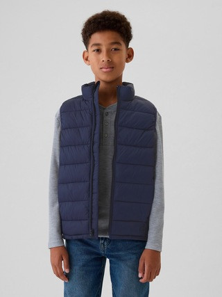Kids Recycled Lightweight Puffer Vest | Gap (US)
