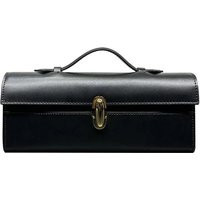 SAVETTE Genuine Leather Tote Women's Simple Handbag Small Square Bag Baguette Bags High Quality Savette Symmetry Slim Row Bag | AliExpress UK