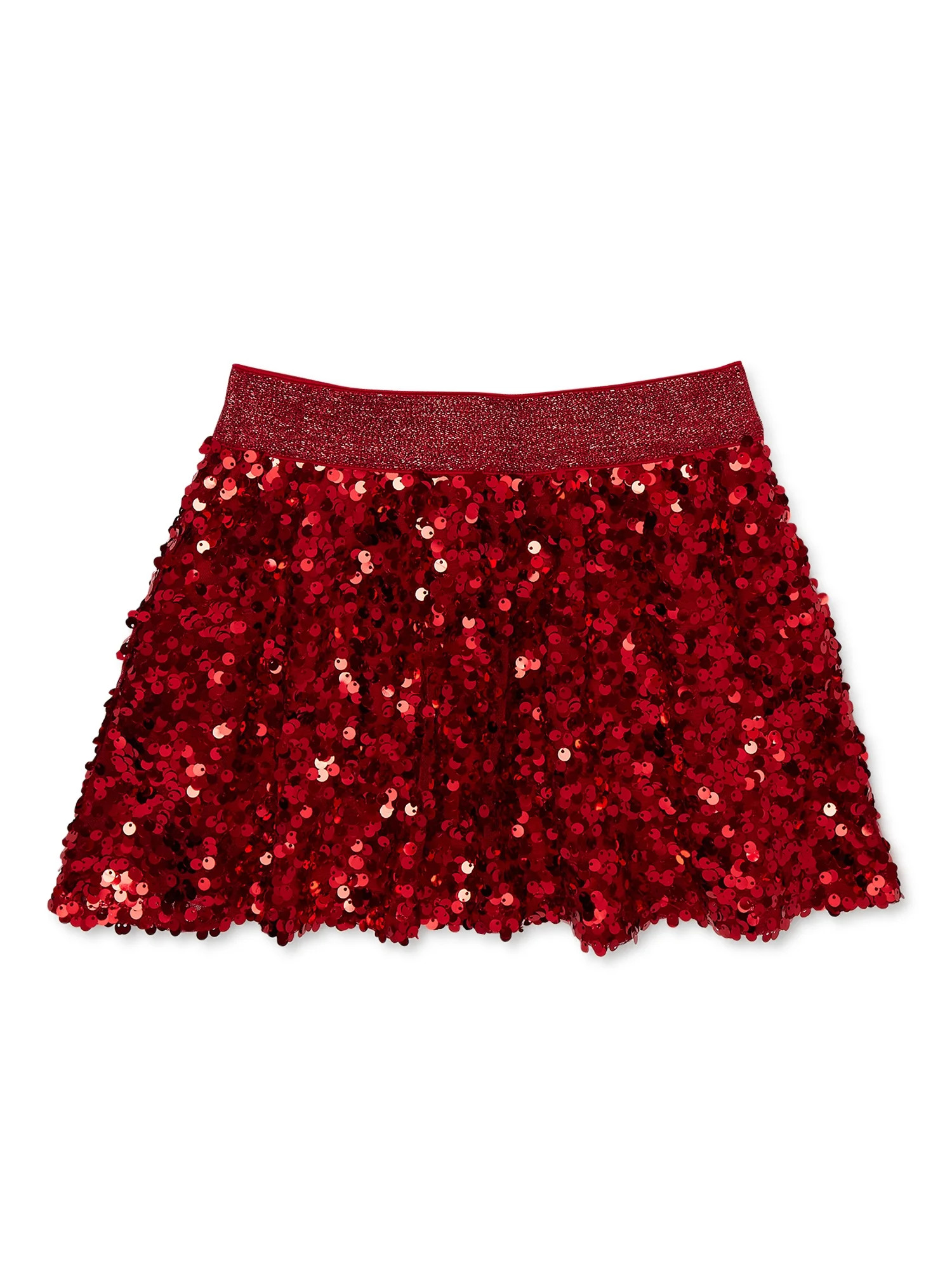 365 Kids from Garanimals Girls Sequin Skirt, Sizes 4-10 - Walmart.com | Walmart (US)