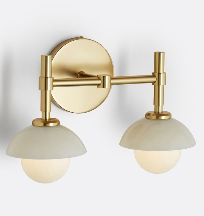 Greenwich Double Sconce | Rejuvenation