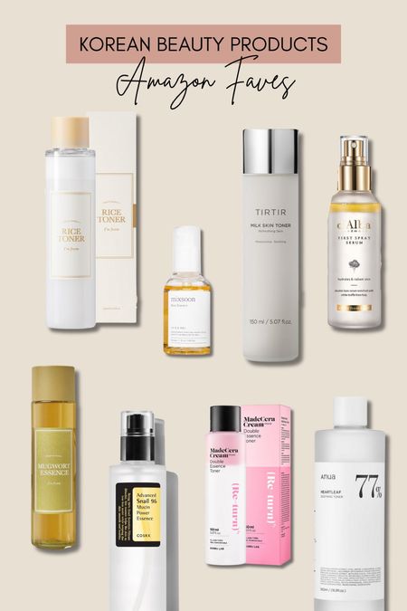 A solid skincare routine is essential for aging skin, so I do as the Koreans do with these toning products! 

Anti-aging
Korean skincare
Skincare

#LTKover40 #LTKbeauty