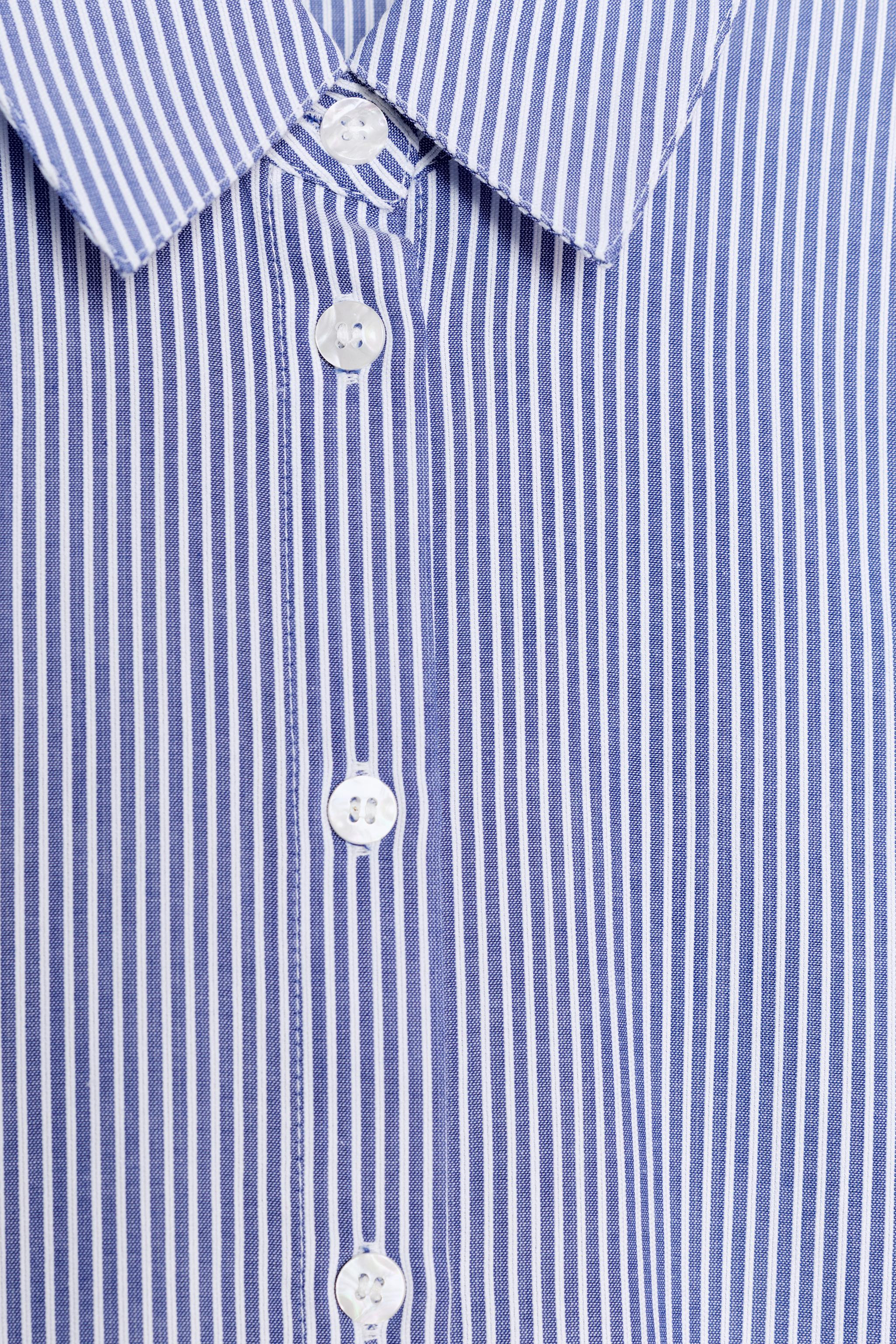 STRIPED COTTON SHIRT | Zara UK