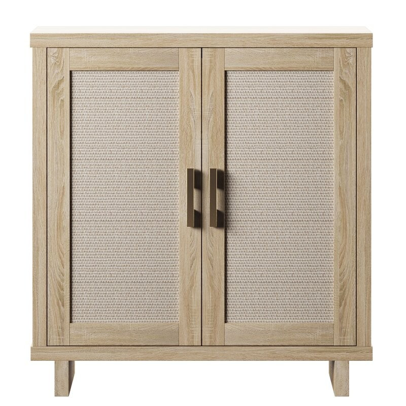 Portman 32'' Tall 2 - Door Accent Cabinet | Wayfair North America
