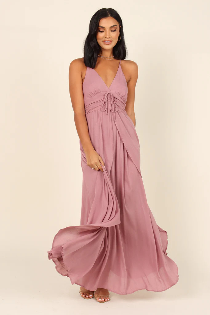 Mateja Maxi Dress - Mauve | Petal & Pup (US)