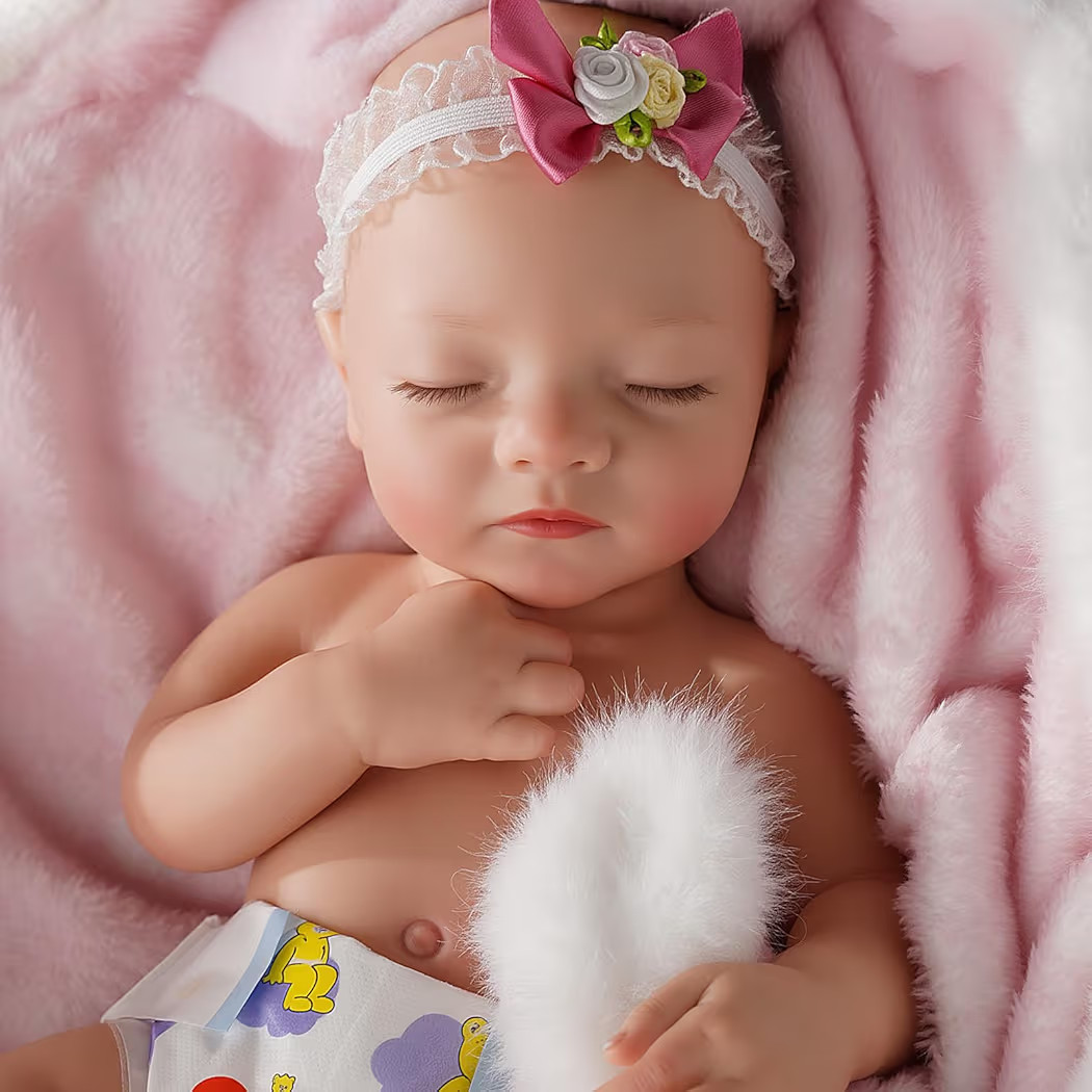 BABESIDE Lifelike Reborn Baby Dolls Silicone Full Body 16 Inch (Weight 4 lb) Silicone Reborn Baby... | Amazon (US)