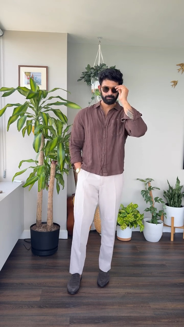 GRWM for Brunch! 

PS: I forgot to iron the shirt because I was running late so don’t come for me! 😋

#menswear #mensfashion #grwm #outfitideas #outfits #outfitinspiration #mensstyle