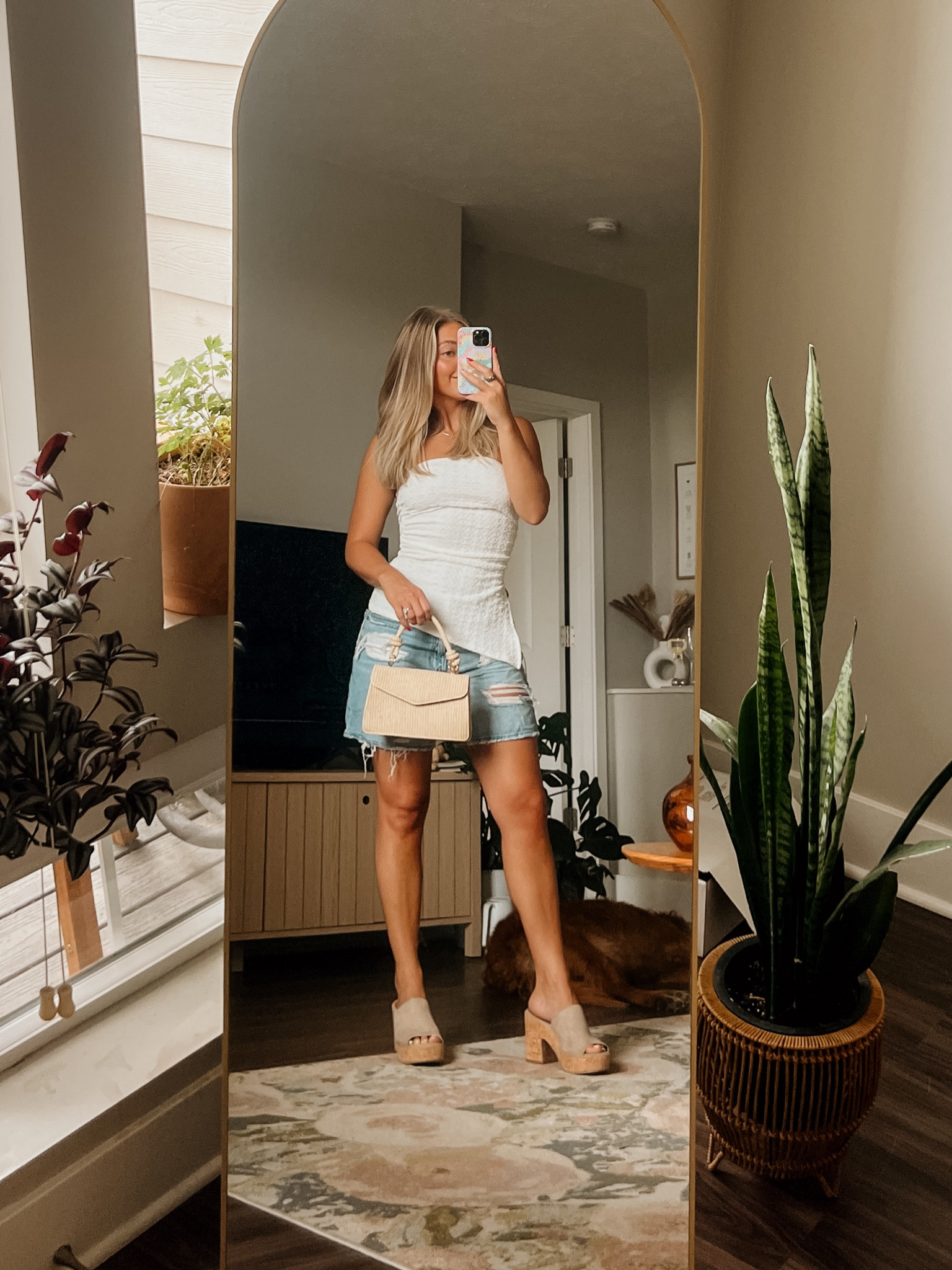 OOTD 👜 shirt is shein- size small & actually great quality !