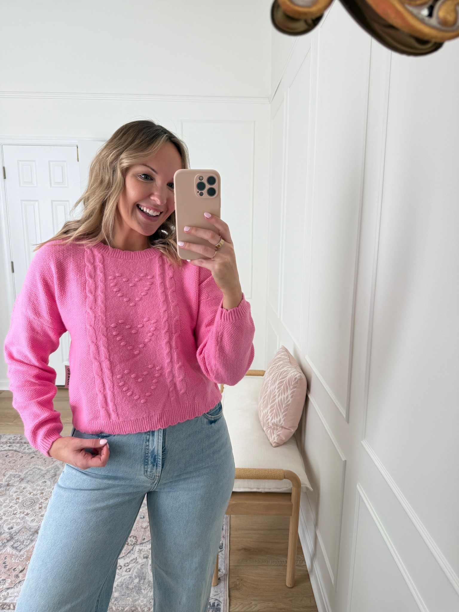 Valentine’s Day sweater on sale - in a medium 

#LTKSaleAlert #LTKMidsize #LTKValentine