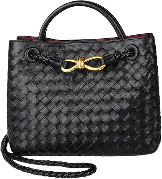 Eiyye Woven Crossbody Bag for Women Lightweight Crochet Purse with Adjustable Strap Small Shoulde... | Amazon (US)