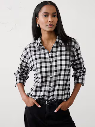 Classic Flannel Shirt | Banana Republic Factory