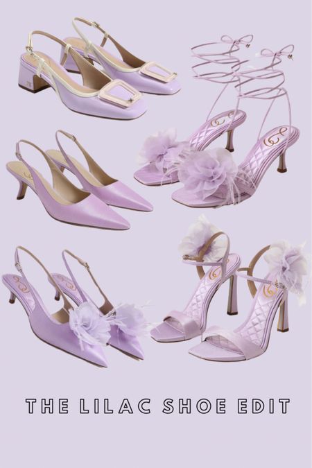 Lilac and lavender shoe edit 

#LTKshoecrush