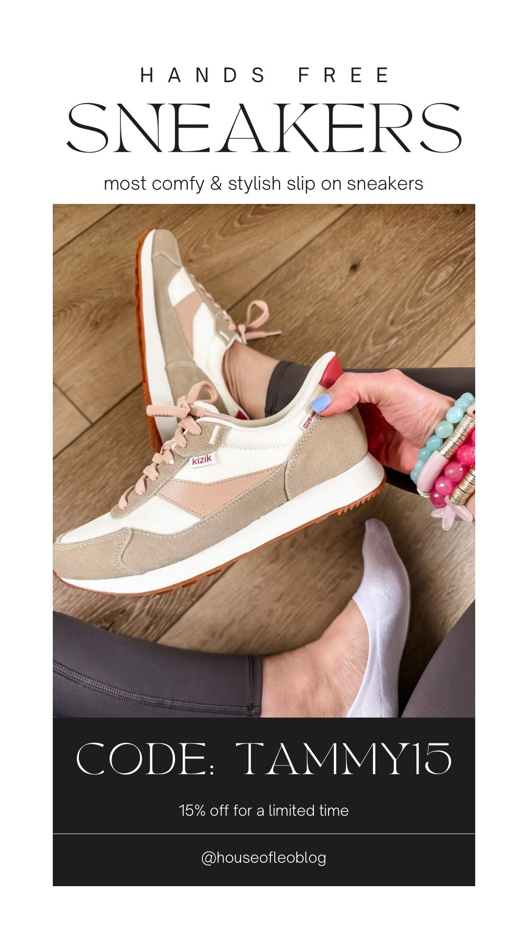 Code: TAMMY15. Sneakers tts. 
Trust me. I am a total sneaker snob. Sneakers have to be both comfy and cute. Never thought slip on sneakers could be cool but these ones form @Kizik are no joke good. A true hands free sneakers with styles for women, men and kids. You just step in and go. Plus they are made for all day comfort no natter how long you'll be on your feet. These are changing my sneaker game big time. Tons of styles to choose from and my code TAMMY15 will get you 15% off. #KizikPartner

Sneakers TTS. Hands-free sneakers. Slip on sneakers.

#LTKOver40 #LTKActive