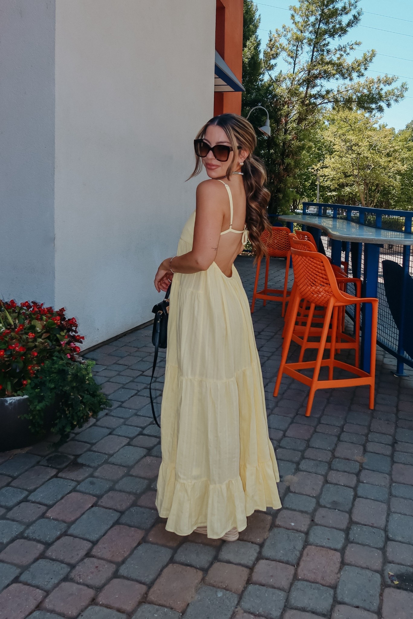 Yellow backless dress from Zara. Wearing size xs

Beach dress
Vacation outfit

#LTKPetite #LTKFindsUnder100 #LTKSeasonal