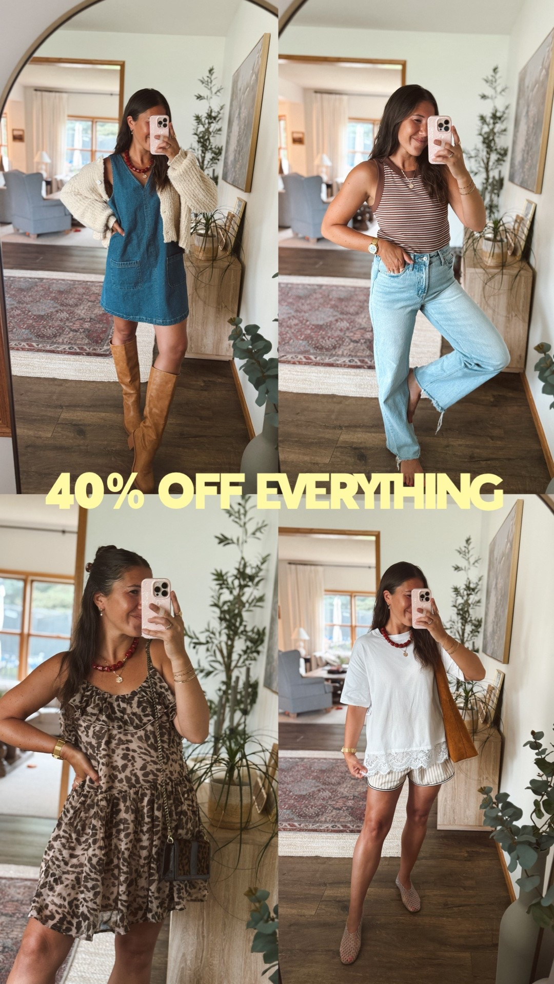 40% off old navy fall outfits!!

Best ever extra high rise denim ❤️ and my most worn denim dress is RESTOCKED!

#LTKootd #LTKSaleAlert #LTKgrwm