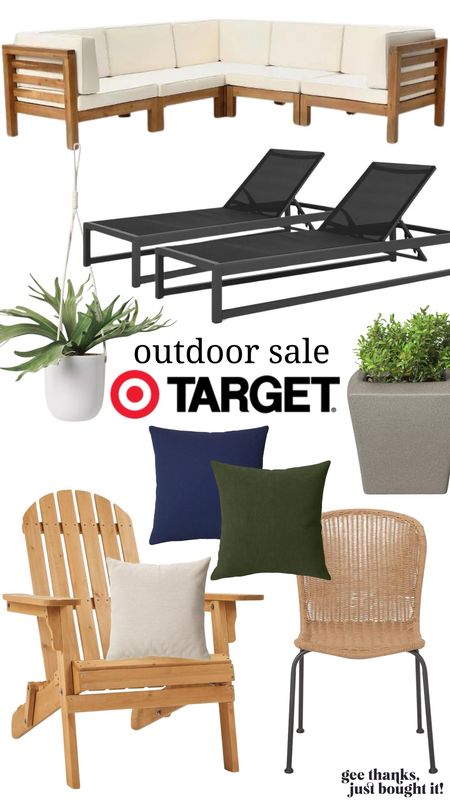 Outdoor patio furniture is 30% off at Target through this weekend! 

#LTKSaleAlert #LTKHome #LTKSeasonal