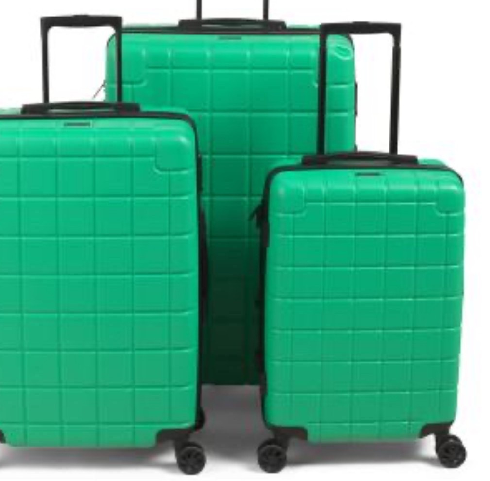 Designer luggage on major sale! Trending luggage green luggage 

#LTKTravel