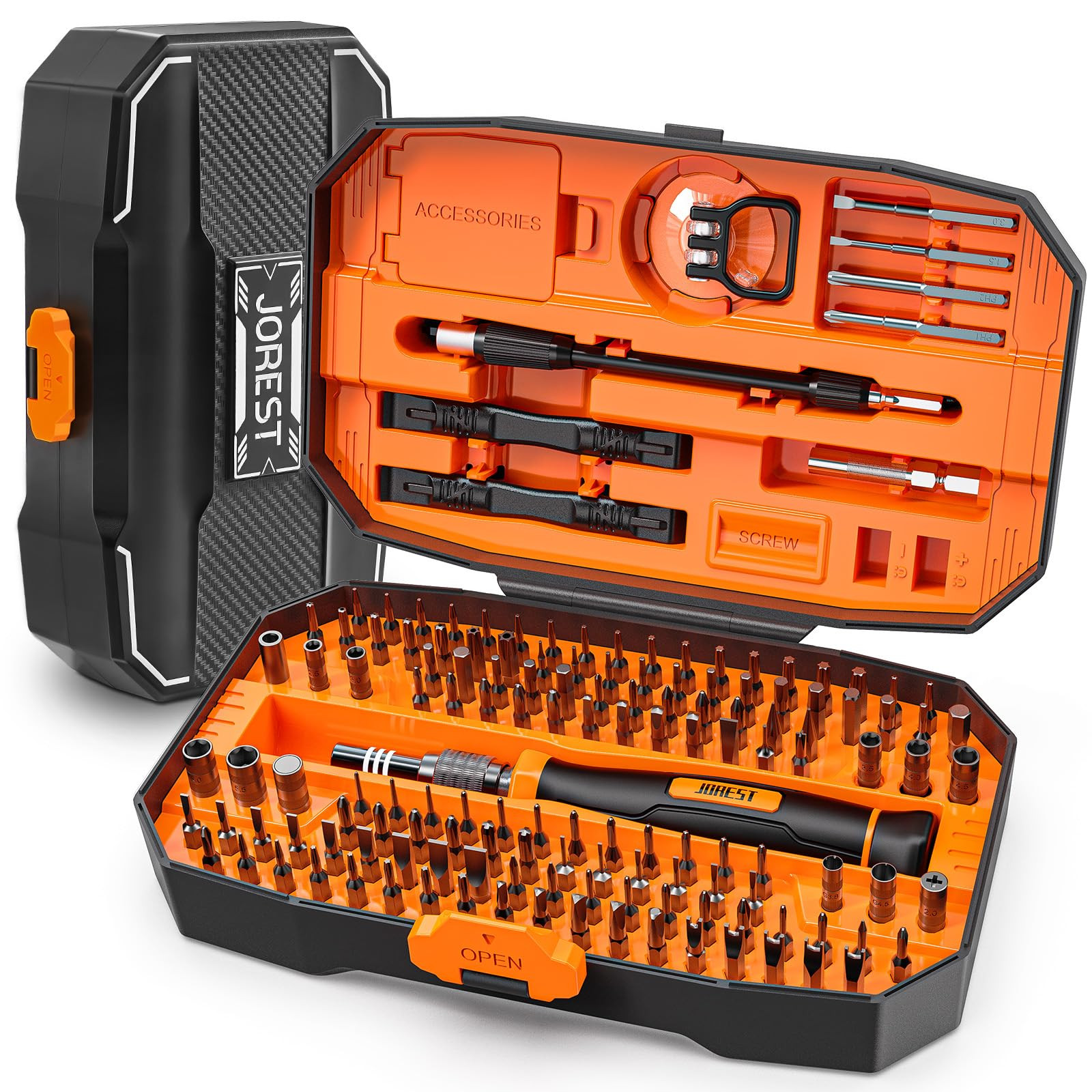 JOREST 152 in 1 Precision Screwdriver Set, Tool Gifts for Men, Magnetic Tool Kit with Torx Triwin... | Amazon (US)