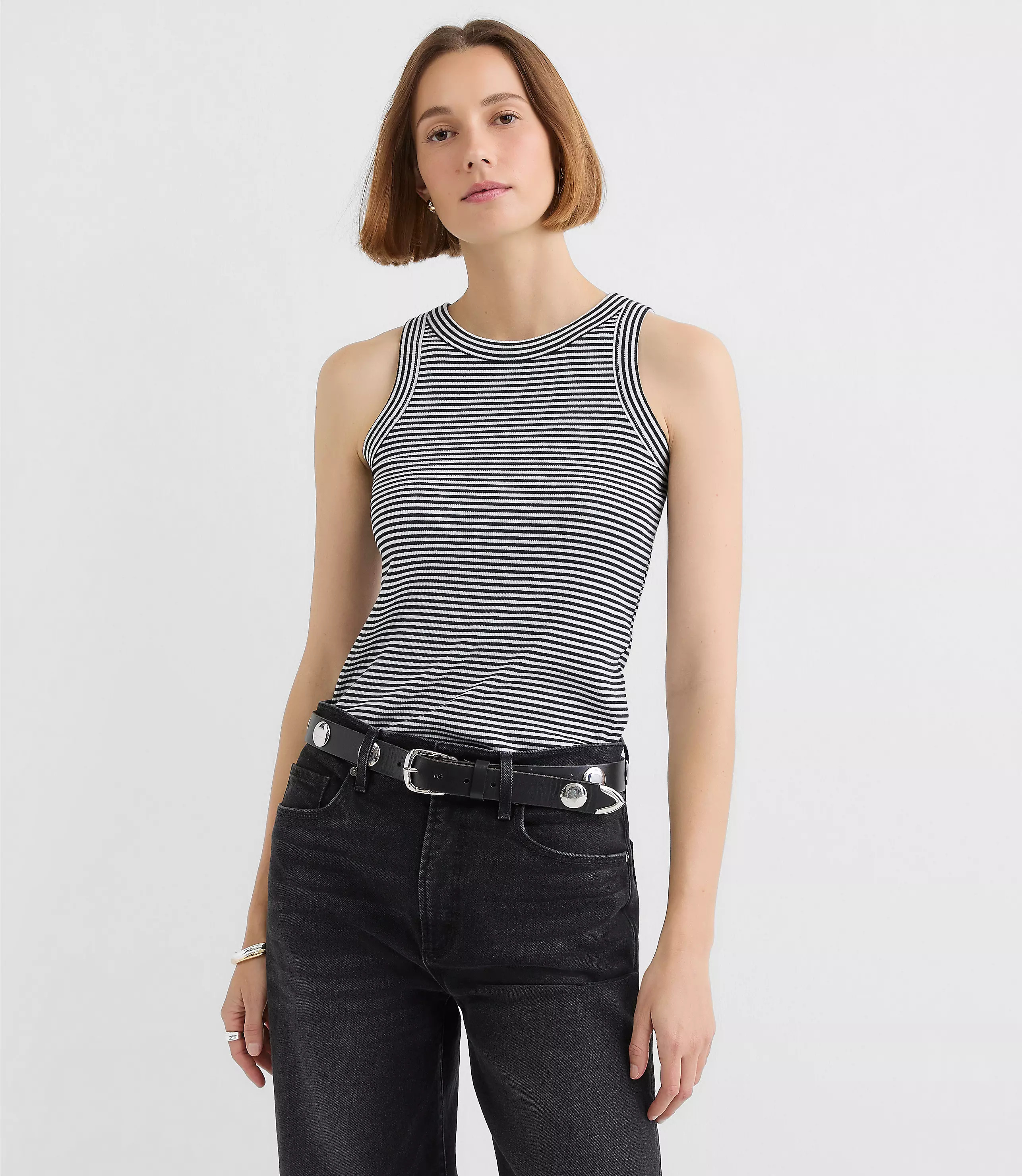 Striped Perfect Tank | LOFT