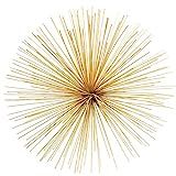 Torre & Tagus Spike Metal Pod Wall Decor, Large, Gold | Amazon (US)