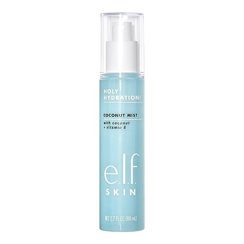 e.l.f. SKIN Holy Hydration! Hydrating Coconut Mist, Refreshes, Soothes & Invigorates Skin, Tropical Scent, 2.7 Fl Oz (Pack of 1) | Amazon (US)