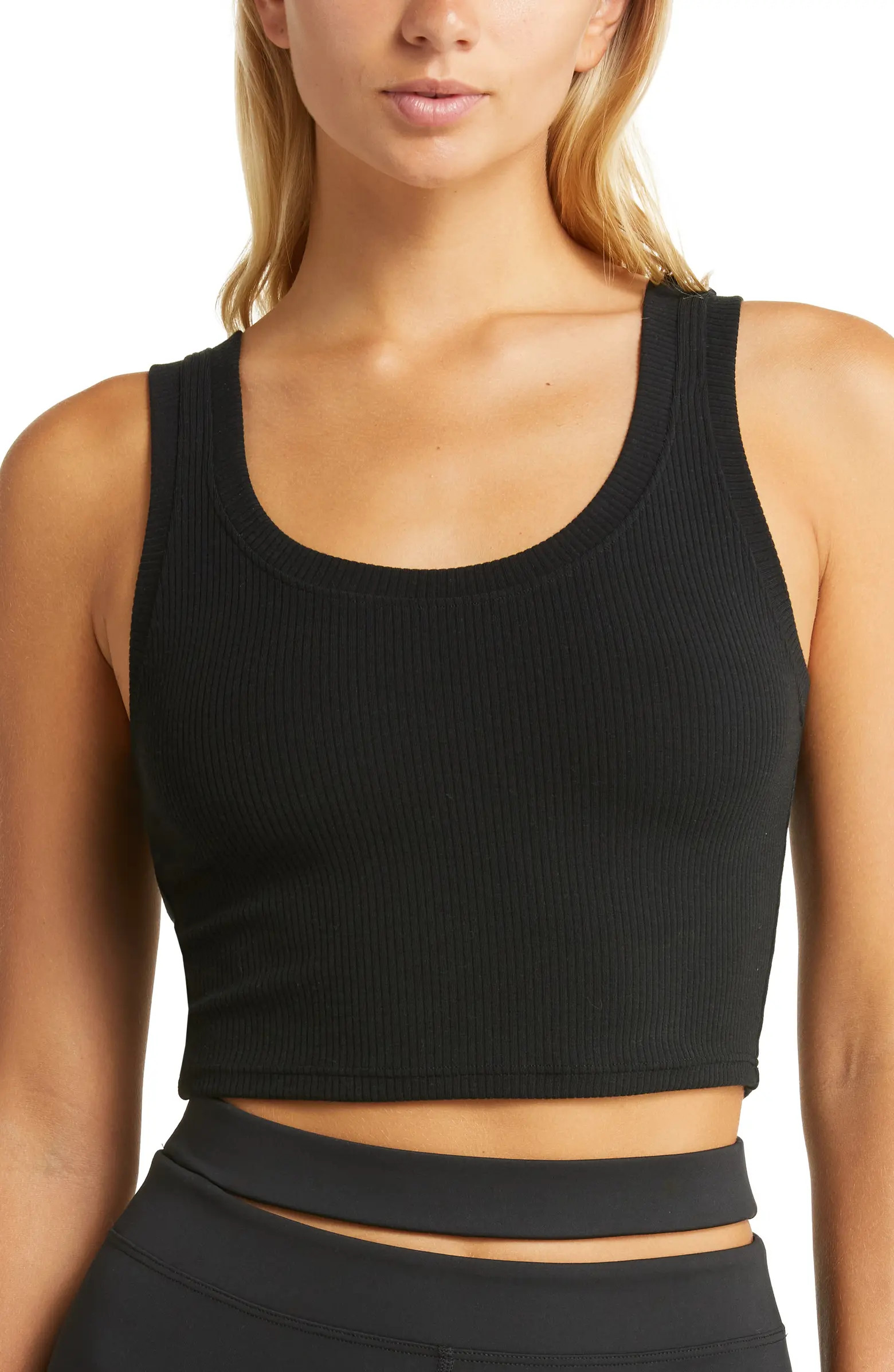 Alo Wellness Rib Crop Tank | Nordstrom | Nordstrom