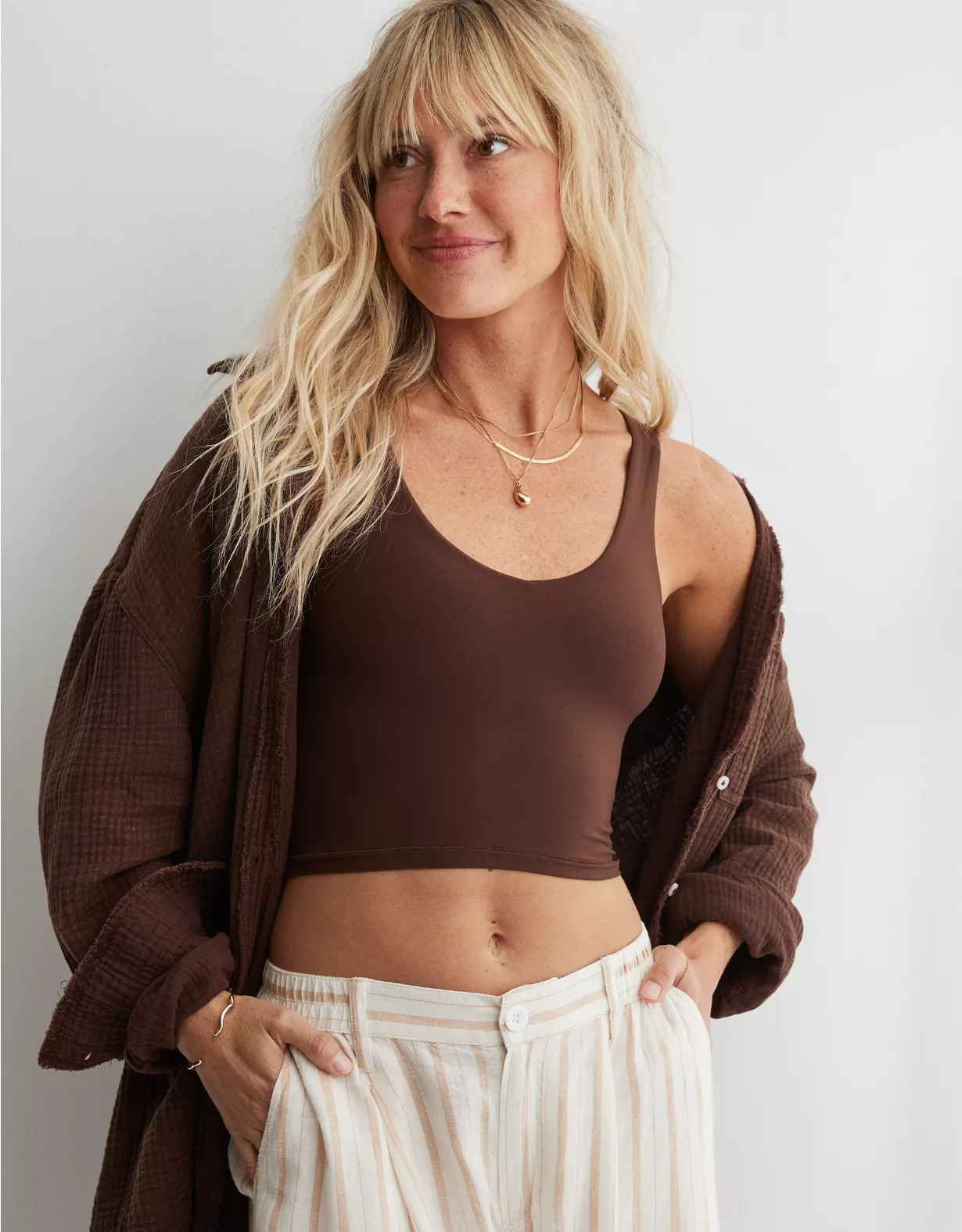 SMOOTHEZ Plunge Cami | Aerie