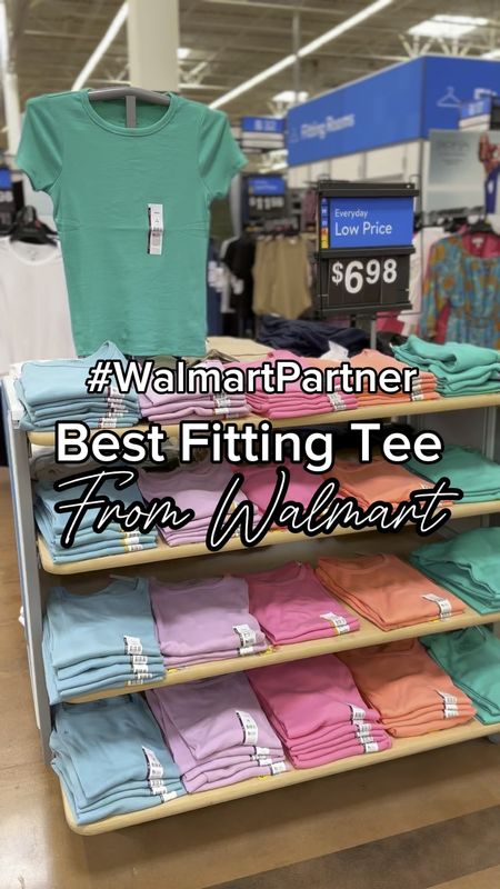 #WalmartPartner The best fitting rib-tee under $7 @walmart. Not only is it a comfy fit, it’s not cropped! Haha 😆 If you’d like a link sent directly to your inbox just comment  LINK  below. @walmartfashion #walmartfashion #walmart

#LTKfindsunder50 #LTKSeasonal #LTKstyletip