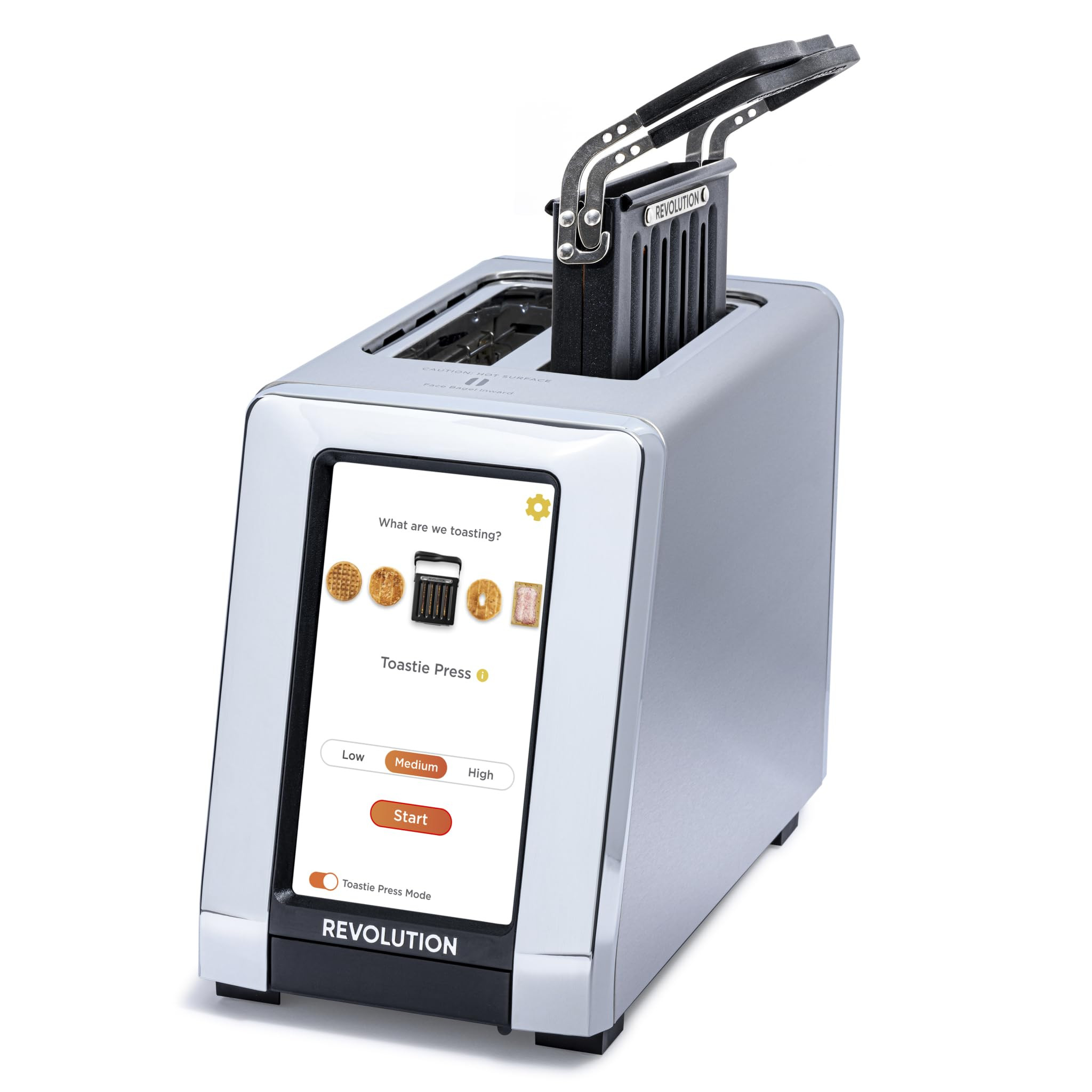 Revolution R180 Connect Smart Toaster + Toastie Press Bundle – Touchscreen, 2-Slice Wide Slot, ... | Amazon (US)