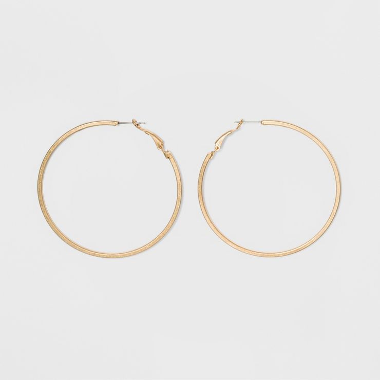 Thin Circle Hoop Earrings - Universal Thread™ | Target