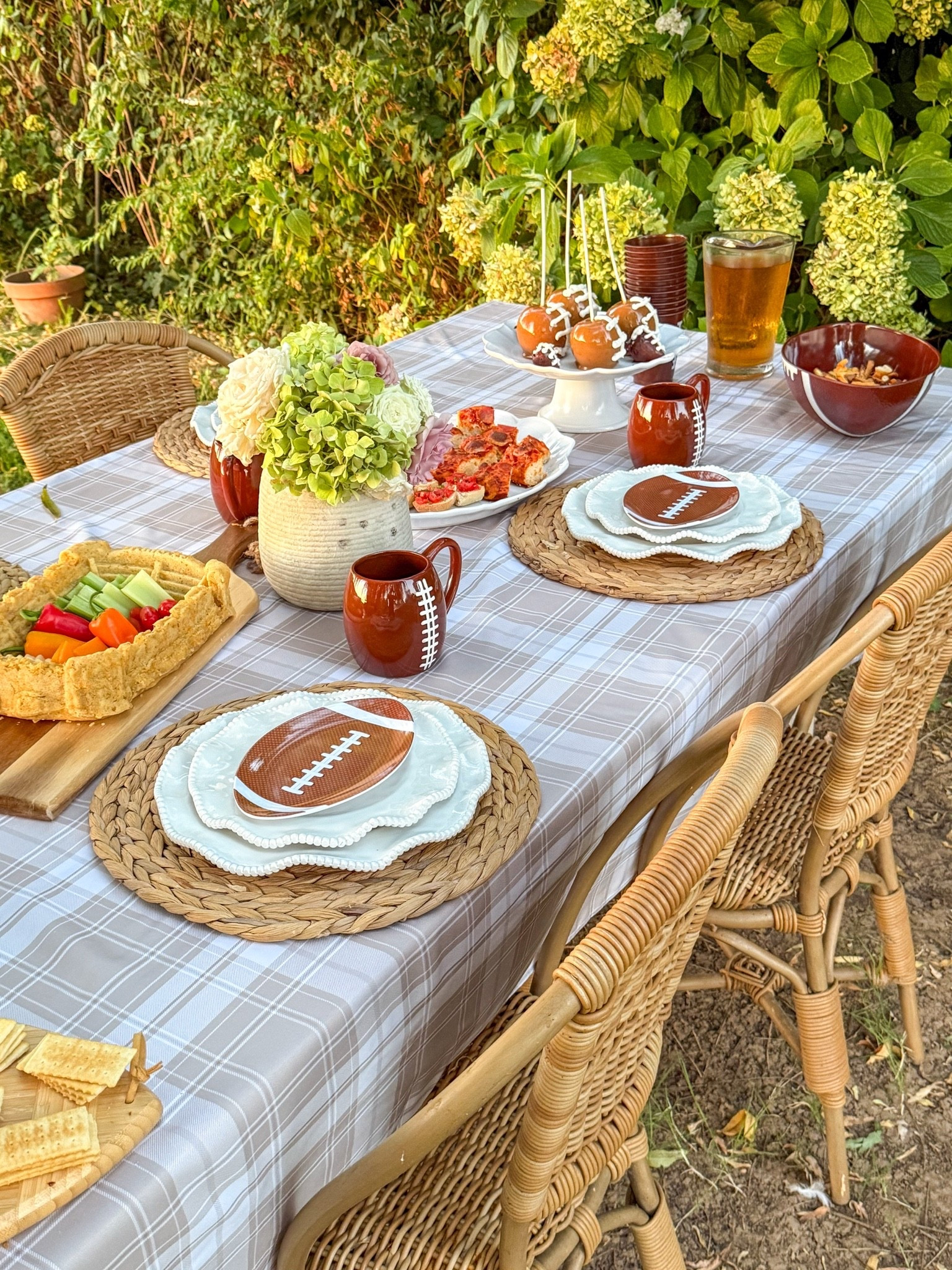 #ad Tailgate season is upon us! I love football, and these football plates, bowls, and mugs will really elevate your tailgate tablescape! 🏈  #wayfair #wayfairpartner@Wayfair

#LTKSeasonal #LTKHome #LTKSaleAlert