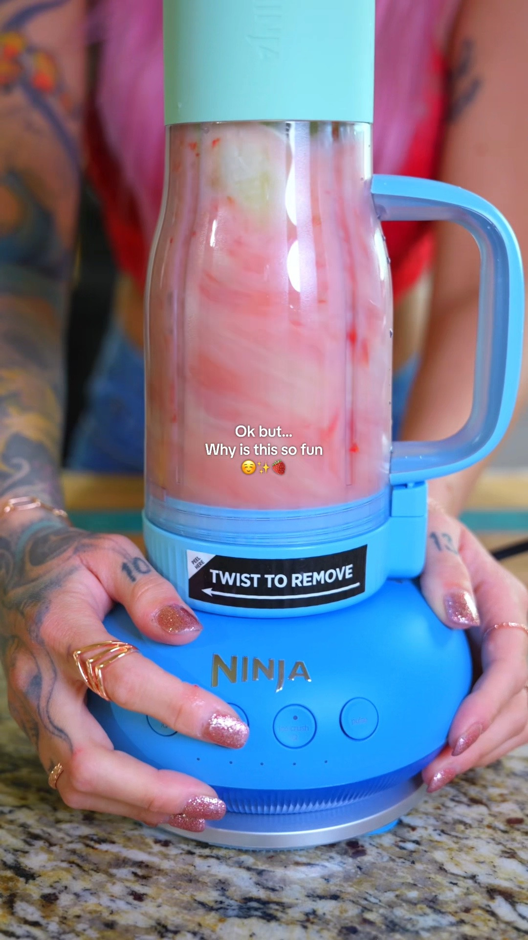 This is the best blender I've ever used #ninjakitchen #blendboss #smoothie #blender #snackbreak

#LTKSaleAlert #LTKfoodie #LTKmomlife