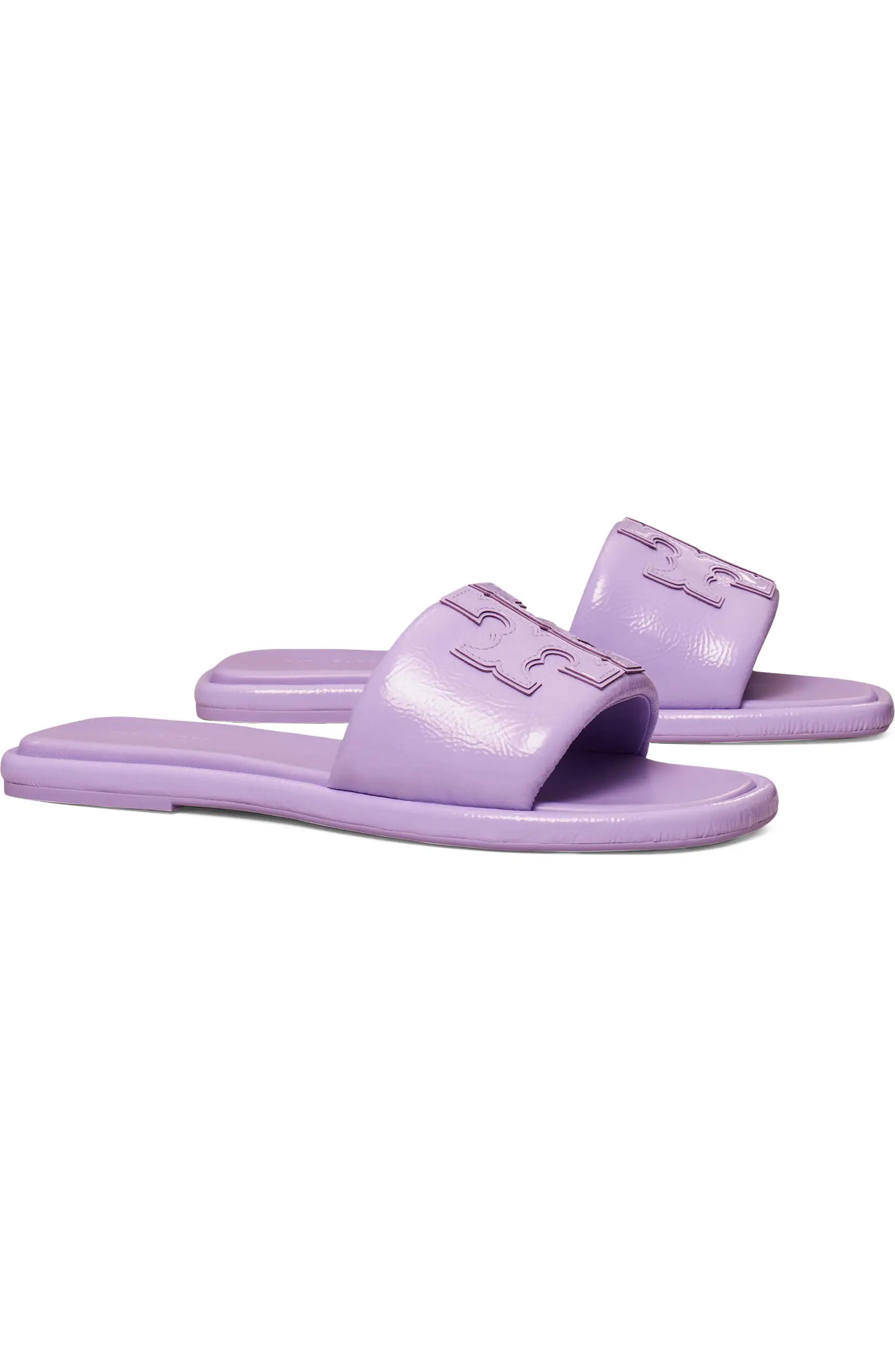 Tory Burch Double-T Leather Sport Slide Sandal (Women) | Nordstrom | Nordstrom