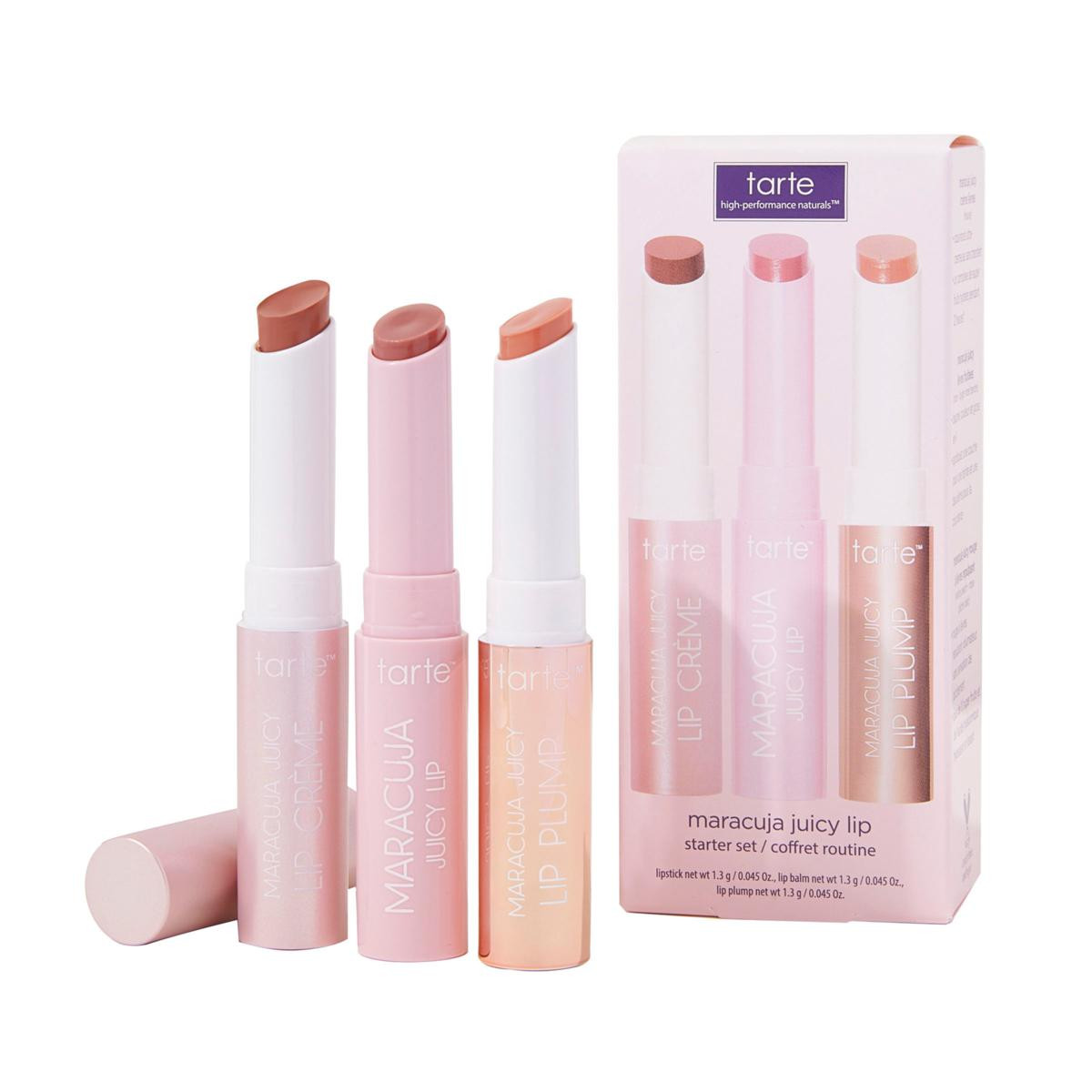 tarte 3-piece Maracuja Juicy Lip Set | HSN