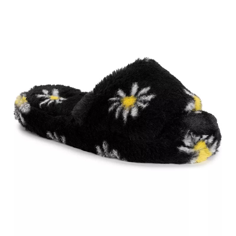 MUK LUKS Orla Daisy Women's Faux Fur Slippers | Kohl's