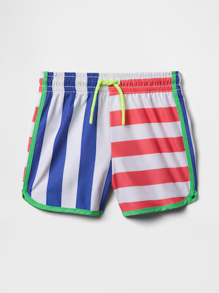 Baby & Toddler Recycled Dolphin Hem Swim Trunks | Gap (US)