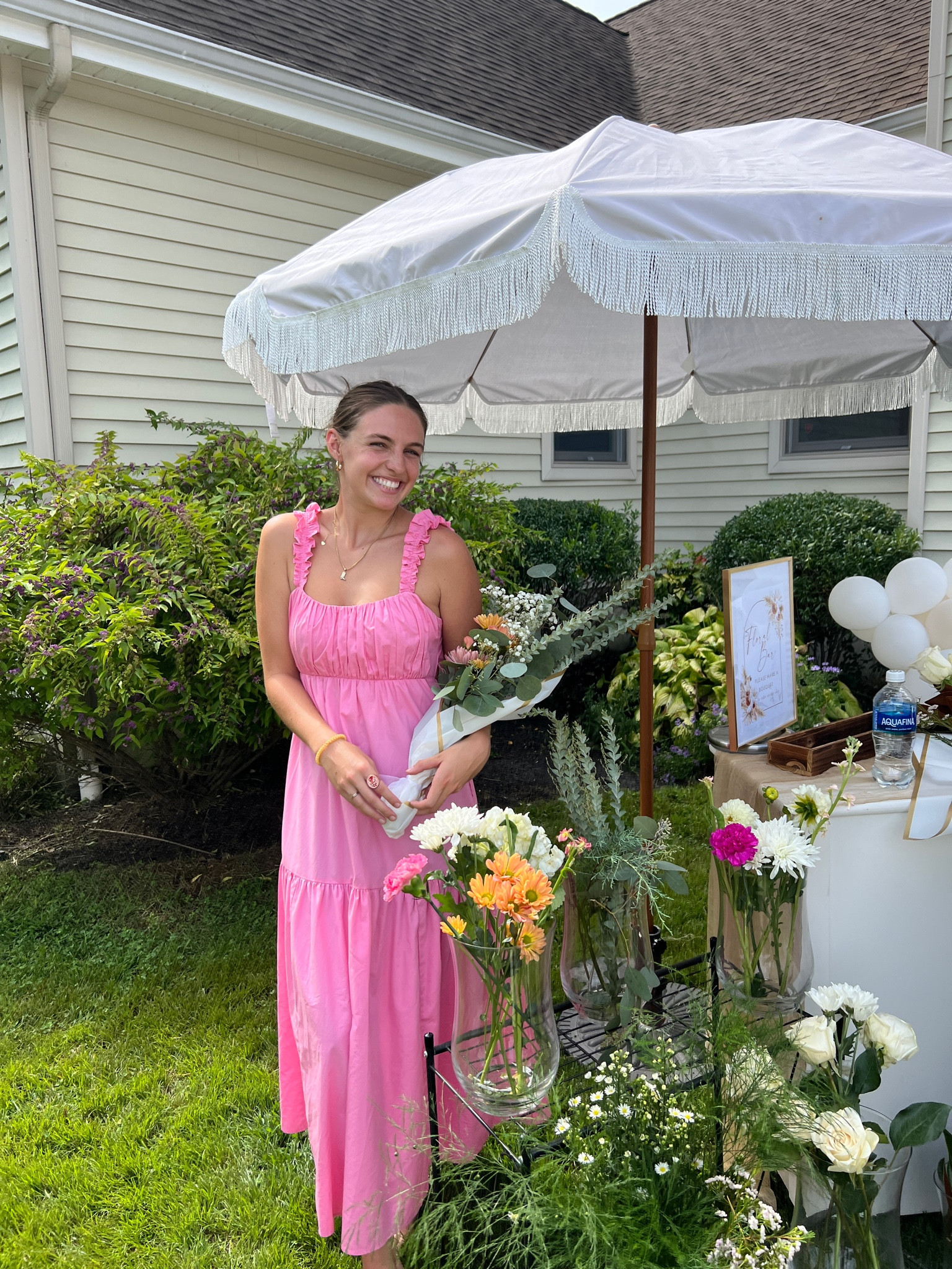 my one and only pink dress🩷🩷🩷 perfect for bridal & baby showers 🤭

#LTKSeasonal #LTKFindsUnder100 #LTKU