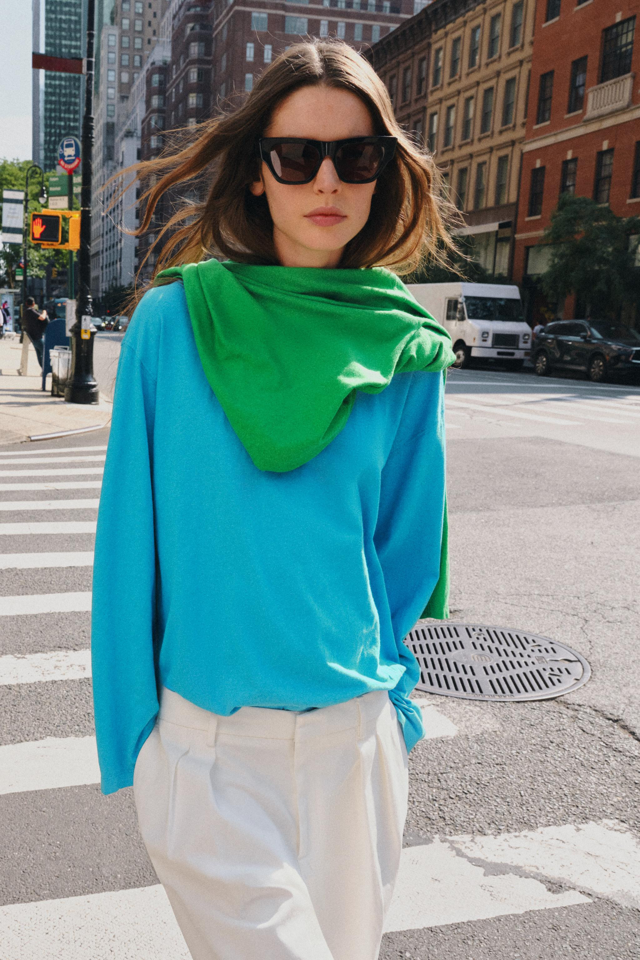 COTTON AND LINEN T-SHIRT | Zara UK