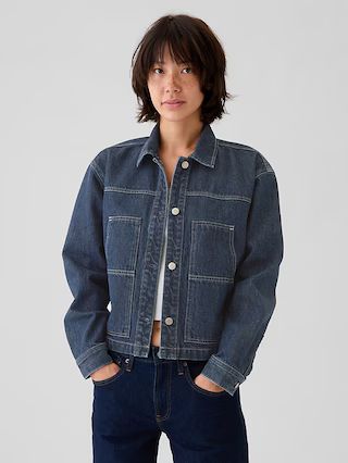 Cropped Denim Jacket | Gap (US)